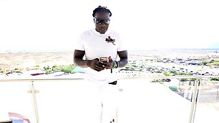 The busty slut enjoy hardcore sex with two big cock