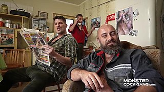 Kamil Kleins Gangbang with Five Monster Cocks