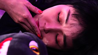 Marica Hase gets turned on while watching a movie