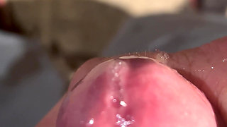 Stroking my cock