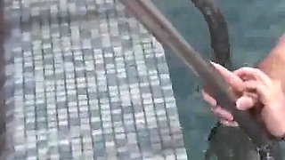 Kicking Fun in the Swimming Pool