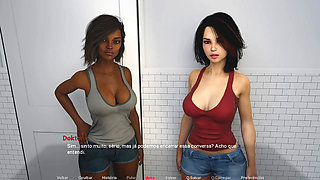 HOME LONGE #03 - Adult Visual Novel Gameplay