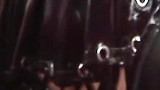 He Eagerly Licks Her Big Tits