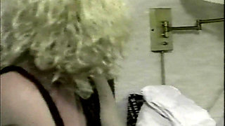 Blonde MILF's Sloppy Bottle Stretch and Dripping Oral Ecstasy