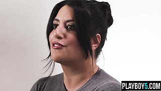 Arab COUGAR with yam-sized tits onanism