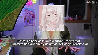 REAL LIFE PUBLIC EXHIBITIONIST PLAYS HENTAI FLASHING GAME: Secret Flasher Sereka-san