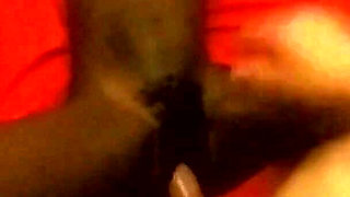 Real Homemade Amateur Sextape Between Ebony Hottie and European Tourist!