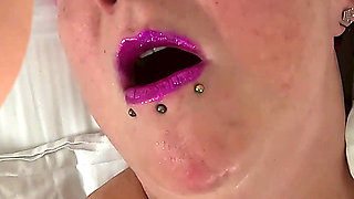 Tattooed MILF Solo Masturbation with Doxy Wand Orgasm in High Heels (4k)