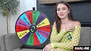 Anal Slut Veronica Church Spins Wheel For Extreme Butthole Stretching
