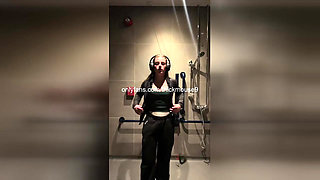 Barely Legal Girl Gets Fingered Hard During TikTok Livestream!