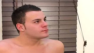 Horny doc cocksucking his patient