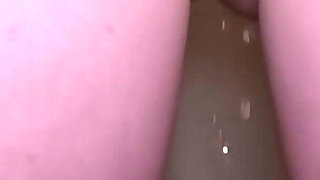 Pissing My Sheer Panties with Morning Piss