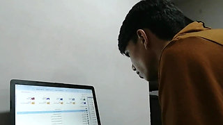 I HAVE TO ASK VI NEIGHBOR THE COMPUTER FOR HELP AND PAY HIM WITH SEX PART 1