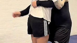 Kourtneyinked Vs Masked Rider - Submission Wrestling Showdown