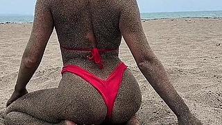 Buried in the Sand & Beach Yoga - Double the Show