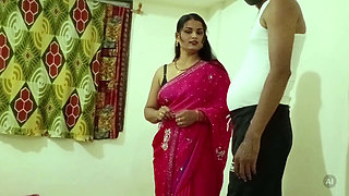 Caught the sister-in-law with big boobs and sucked the boobs and fucked her