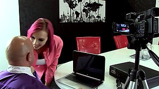 Anna Bell Peaks - Born Again Virgin Secretary used to get