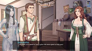 Steamy anime-inspired visual novel with dirty fantasies