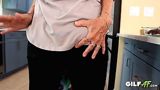 Hardcore Blowjobs by Small Tits Granny Leilani Lei
