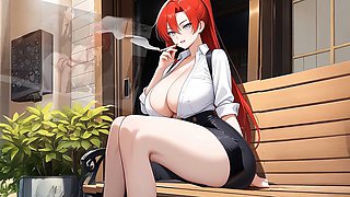 Chinese, waitress, ai