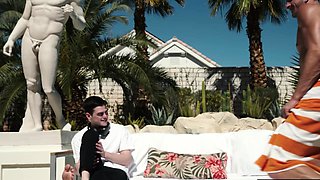 Twink Tyga and Jay Stryker Outdoor Anal