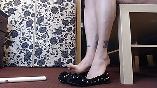 Black Ballet Flats