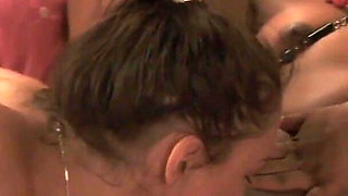 Black and latina lesbians lick each other out