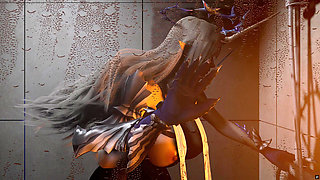 Saint Katishya came to the door