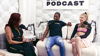 The brazzers podcast sequence 7 (trimmed) - Alexis Fawx x cheerleader kait x Damion Dayski