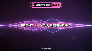 Locktober Day 7 Chastity Cage Locktober Denial Edging