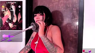 Beautiful brunette with big boobs jerk off instrucions