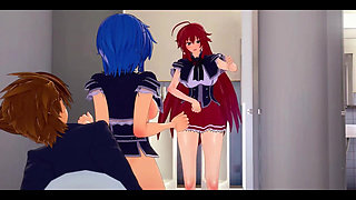 Xenovia and Issei Fucks, Rias Finds Out Hs Dxd Ntr Madness 3 Watch Full 1hr Movie on Sheer & Ptrn: Fantasyking3