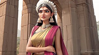 Desi Indian couple breaks their chastity with chocolate sauce on their mansion roof and then gets down in the shower