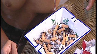 Blonde German MILF with Big Booty Gets Anal Drilled in Vintage Scene