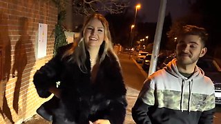 POV blonde with a hot body getting rammed even deeper