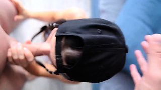 Big Cock Anal Creampie with a Small-Titted Amateur