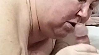 I Cum Hard on My Mother-in-law Deep in Her Throat
