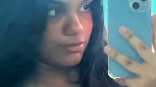 Glorious Kinky Doll Viral Cutoffs~ Pressing Cupcakes Taking Mirror Selfie