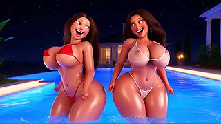 A Night by the Pool with a Happy Ending