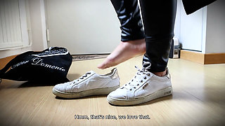 Dirty Feet and Dirty Shoes Soles - Dust, Mud & Pond Water for You to Lick - Mistress Julia