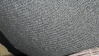 He Puts His Penis on Her Shoulder and She Grabs It.