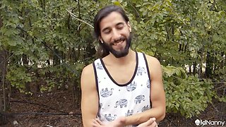 BBW Takes Outdoor Anal Pounding