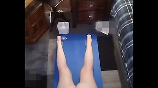 Hot BBW MILF Doing My Morning Yoga Exercises!