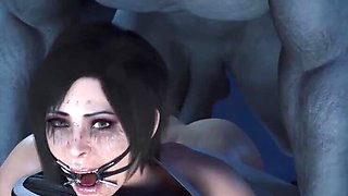 She never anticipated such a large manhood appearing before her. 3D animated hardcore sex