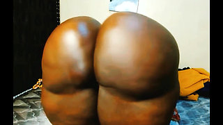 Ebony SSBBW Doggy Style Farts and Gapes