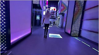 A Salesgirl From A Clothing Store Sucked Off A Customers Dick In The Toilet Of A Mall - Alexa Bunny