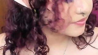 Sexy Latina Model Elf Masturbation and Control Toy