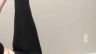 Stretching in My Tight Legging