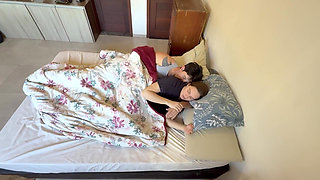 Real Couple Have Romantic and Hot Sex