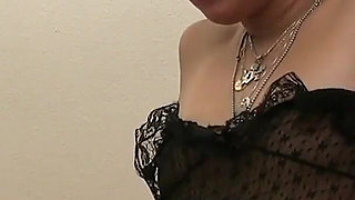 My lover a big dark haired slut girlfriend enjoys having a cock inside her pussy and giving blowjobs